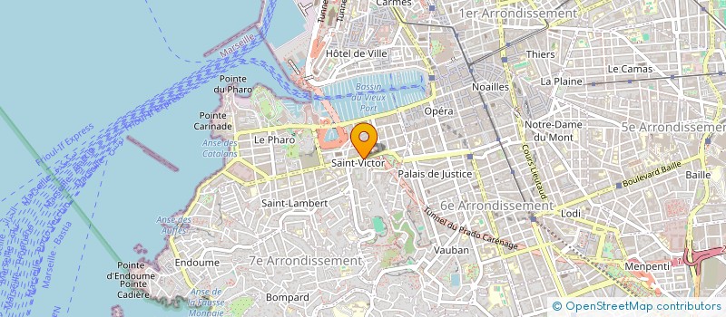 localisation de l'entreprise MONSIEUR THOMAS FREDIANI à MARSEILLE