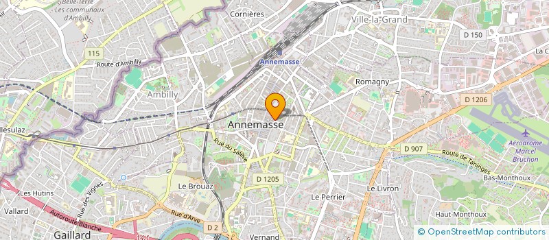 localisation de l'entreprise MONSIEUR THOMAS FREITAG à ANNEMASSE