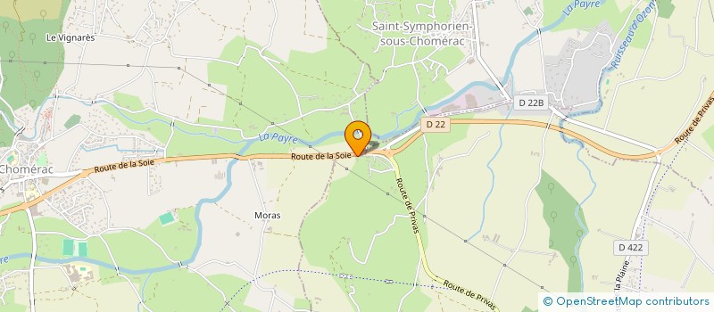 localisation de l'entreprise MONSIEUR THOMAS FRICKER  SAINT-LAGER-BRESSAC