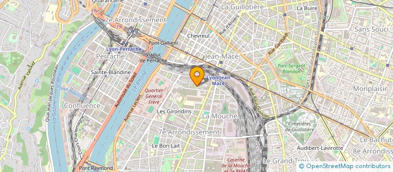 localisation de l'entreprise MONSIEUR THOMAS FRILLICI  LYON