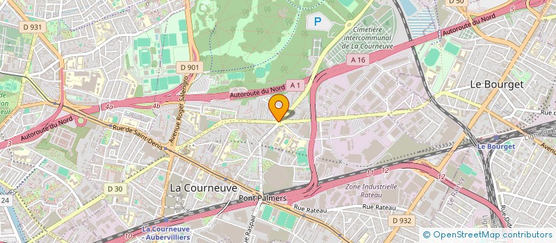 localisation de l'entreprise MONSIEUR THOMAS FRINCHABOY à LA COURNEUVE