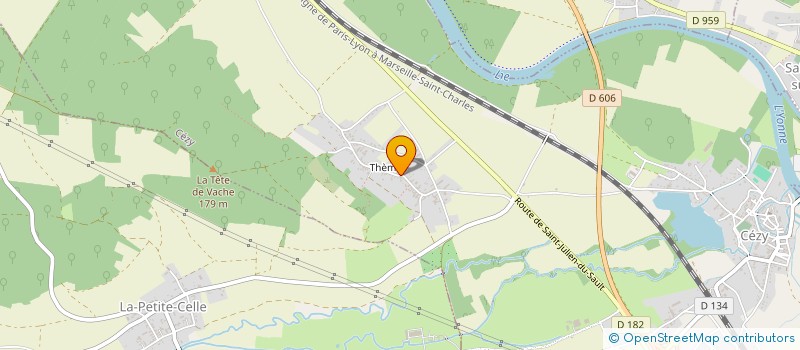 localisation de l'entreprise MONSIEUR THOMAS FROGET  BEON