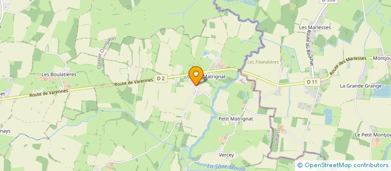 localisation de l'entreprise MONSIEUR THOMAS FROPPIER  SAINT-NIZIER-LE-BOUCHOUX