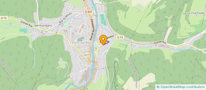 localisation de l'entreprise MONSIEUR THOMAS FROST  PONT-DE-ROIDE