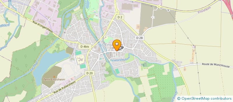 localisation de l'entreprise MONSIEUR THOMAS FRUITIER  ENSISHEIM