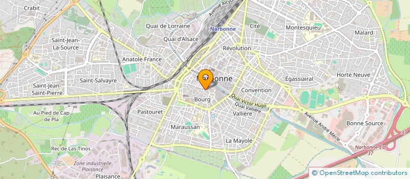 localisation de l'entreprise MONSIEUR THOMAS FUENTES à NARBONNE