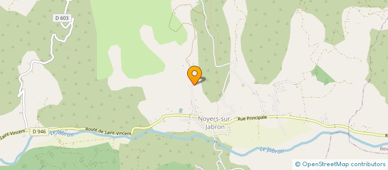 localisation de l'entreprise MONSIEUR THOMAS FUIN  NOYERS-SUR-JABRON