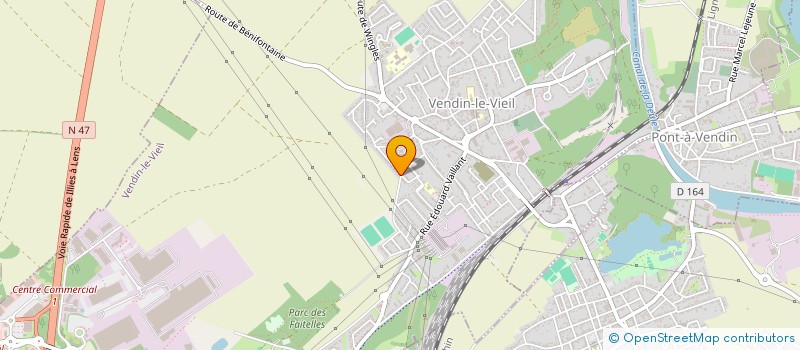 localisation de l'entreprise MONSIEUR THOMAS GACQUIERES  VENDIN-LE-VIEIL