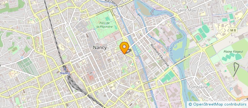 localisation de l'entreprise MONSIEUR THOMAS GAILLARD  NANCY