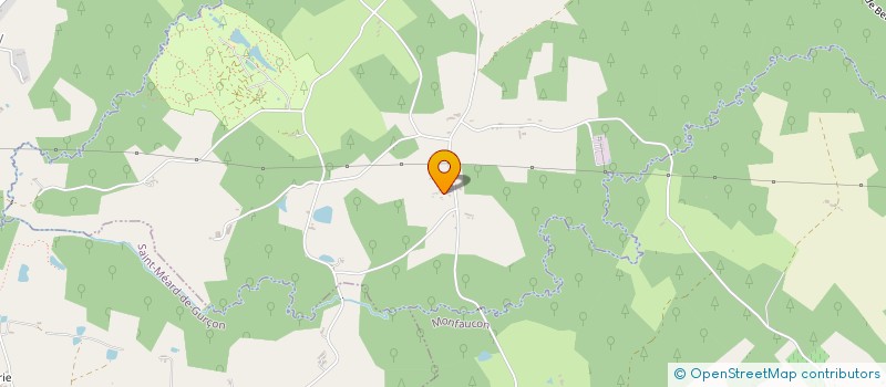 localisation de l'entreprise MONSIEUR THOMAS GAILLARDOU  SAINT-GERAUD-DE-CORPS