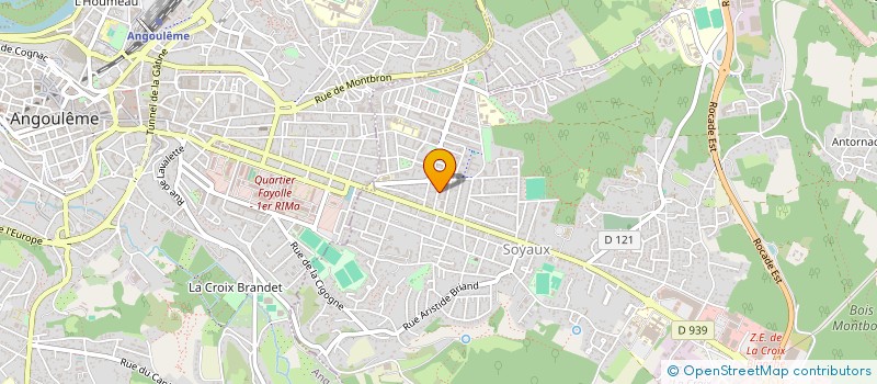 localisation de l'entreprise MONSIEUR THOMAS GAILLOT à SOYAUX