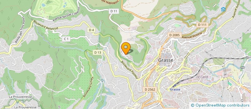 localisation de l'entreprise MONSIEUR THOMAS GALANO à GRASSE