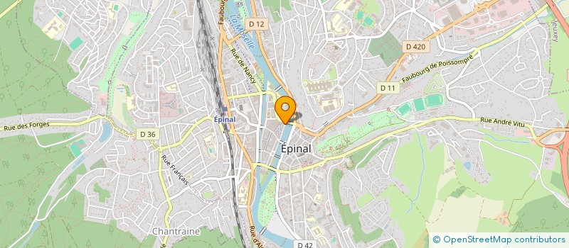 localisation de l'entreprise MONSIEUR THOMAS GALISSOT à EPINAL