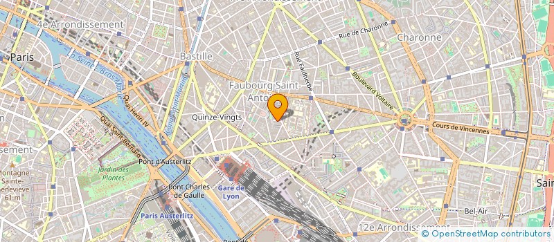 localisation de l'entreprise MONSIEUR THOMAS GALLON  PARIS