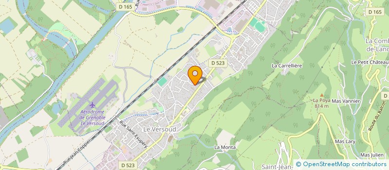 localisation de l'entreprise MONSIEUR THOMAS GARDE  LE VERSOUD