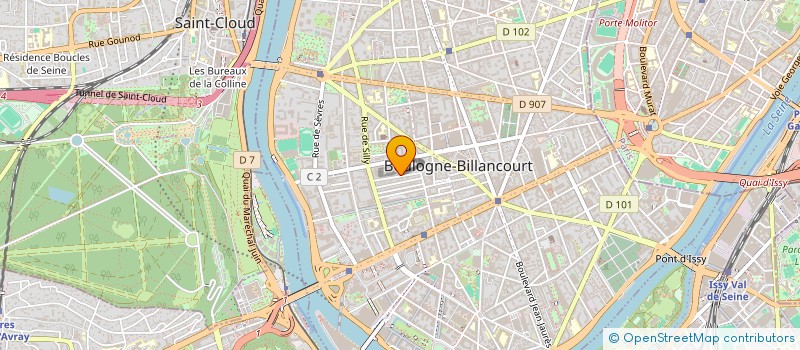 localisation de l'entreprise MONSIEUR THOMAS GAS'S à BOULOGNE-BILLANCOURT