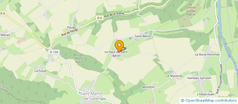 localisation de l'entreprise MONSIEUR THOMAS GASNIER  THURY-HARCOURT-LE-HOM