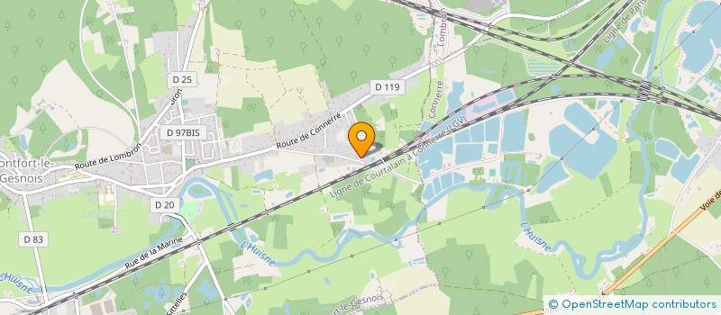 localisation de l'entreprise MONSIEUR THOMAS GAUDIN  MONTFORT-LE-GESNOIS