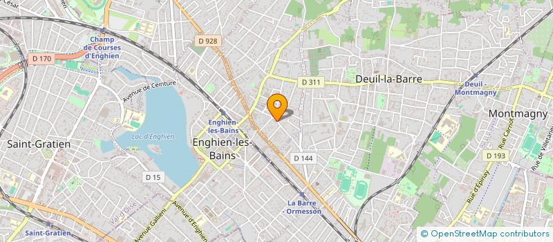 localisation de l'entreprise MONSIEUR THOMAS GAUTIER  MONTMORENCY