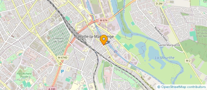 localisation de l'entreprise MONSIEUR THOMAS GAUTIER  JARVILLE-LA-MALGRANGE