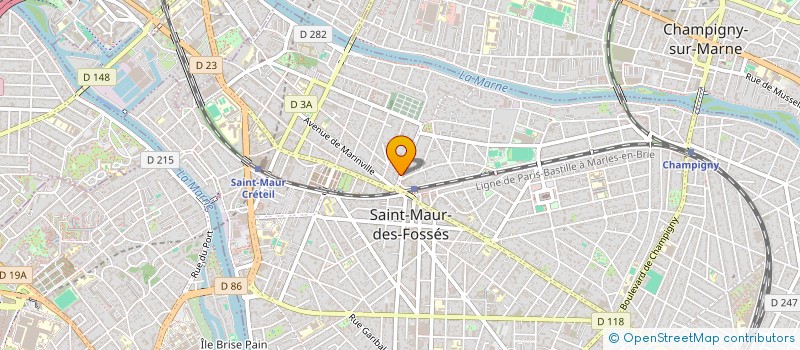 localisation de l'entreprise MONSIEUR THOMAS GAYDAN à SAINT-MAUR-DES-FOSSES