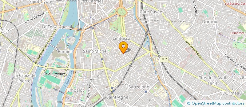 localisation de l'entreprise MONSIEUR THOMAS GAYRAUD  TOULOUSE
