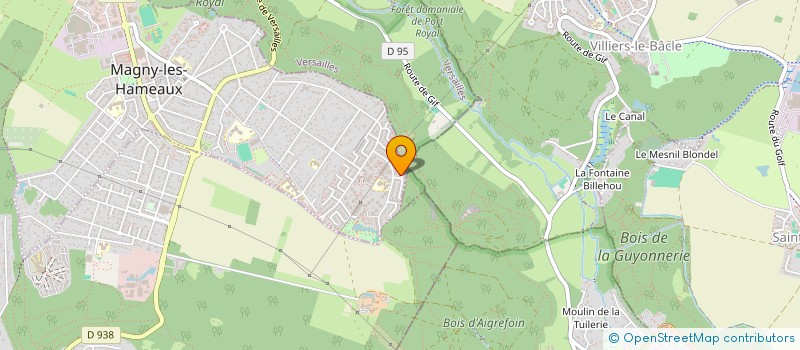 localisation de l'entreprise MONSIEUR THOMAS GAZE  MAGNY-LES-HAMEAUX