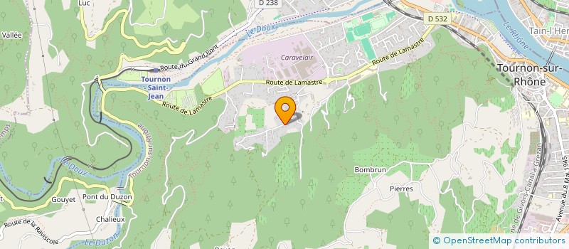 localisation de l'entreprise MONSIEUR THOMAS GEISEN à TOURNON-SUR-RHONE