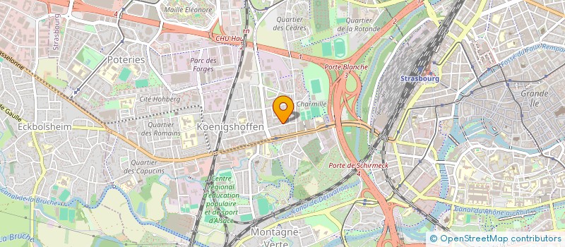 localisation de l'entreprise MONSIEUR THOMAS GEISSLER à STRASBOURG