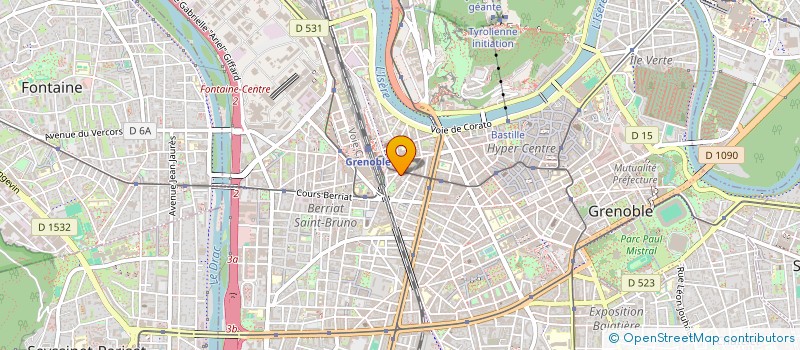 localisation de l'entreprise MONSIEUR THOMAS GELLIS à GRENOBLE