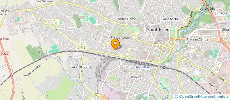 localisation de l'entreprise MONSIEUR THOMAS GENDREAU à SAINT-BRIEUC