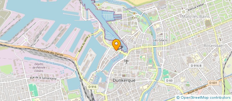localisation de l'entreprise MONSIEUR THOMAS GENIN à DUNKERQUE