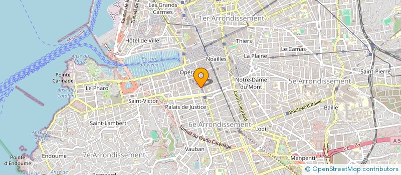 localisation de l'entreprise MONSIEUR THOMAS GENISSIEUX  MARSEILLE