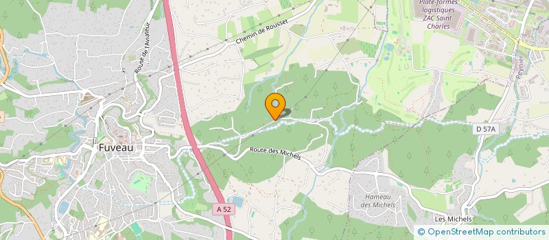 localisation de l'entreprise MONSIEUR THOMAS GENTY  FUVEAU