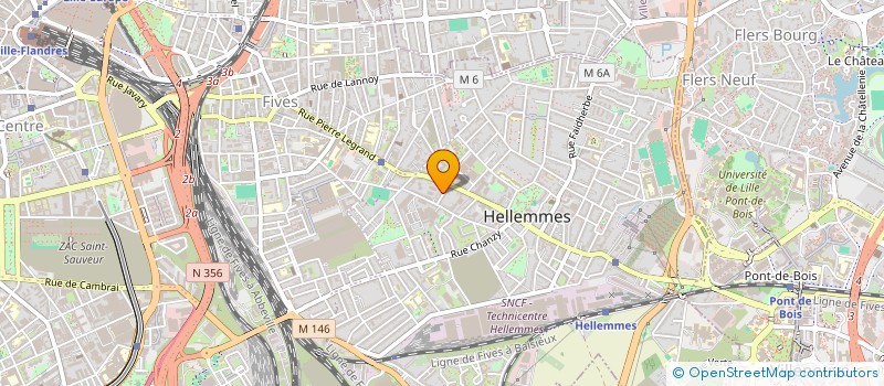 localisation de l'entreprise MONSIEUR THOMAS GEORGE à LILLE