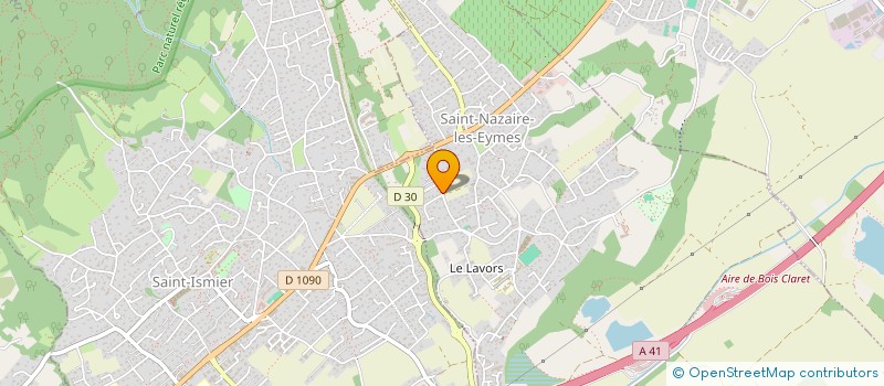 localisation de l'entreprise MONSIEUR THOMAS GERSON  SAINT-NAZAIRE-LES-EYMES