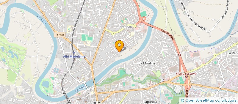 localisation de l'entreprise MONSIEUR THOMAS GERVIER  ALBI