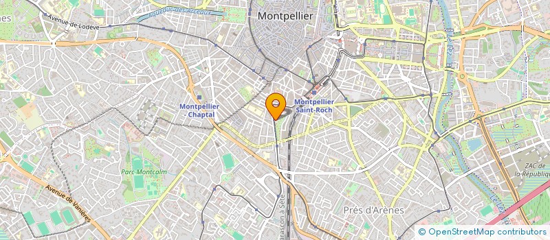localisation de l'entreprise MONSIEUR THOMAS GHILOZZI à MONTPELLIER