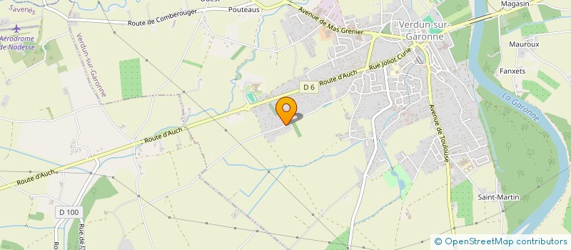 localisation de l'entreprise MONSIEUR THOMAS GIDOIN  VERDUN-SUR-GARONNE