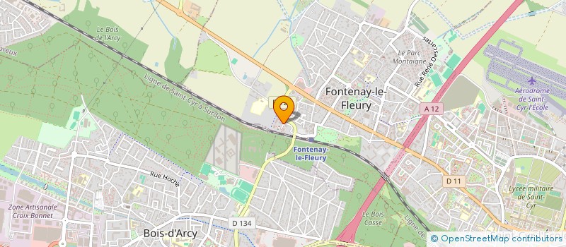 localisation de l'entreprise MONSIEUR THOMAS GILLE à FONTENAY-LE-FLEURY