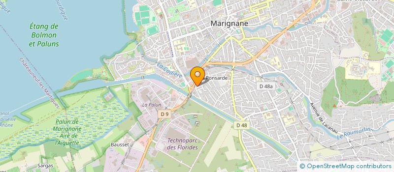 localisation de l'entreprise MONSIEUR THOMAS GIMENEZ à MARIGNANE