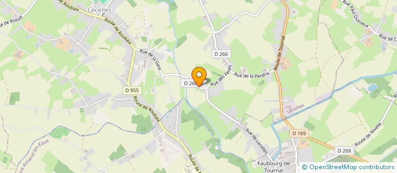 localisation de l'entreprise MONSIEUR THOMAS GINESTET  LECELLES