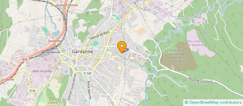 localisation de l'entreprise MONSIEUR THOMAS GIORDAN à GARDANNE