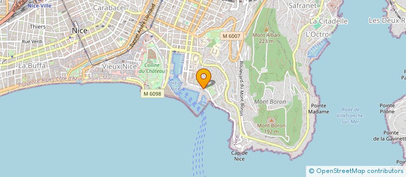 localisation de l'entreprise MONSIEUR THOMAS GIORGI à NICE