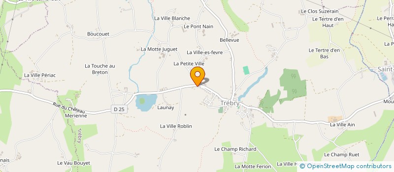 localisation de l'entreprise MONSIEUR THOMAS GIQUEL à TREBRY