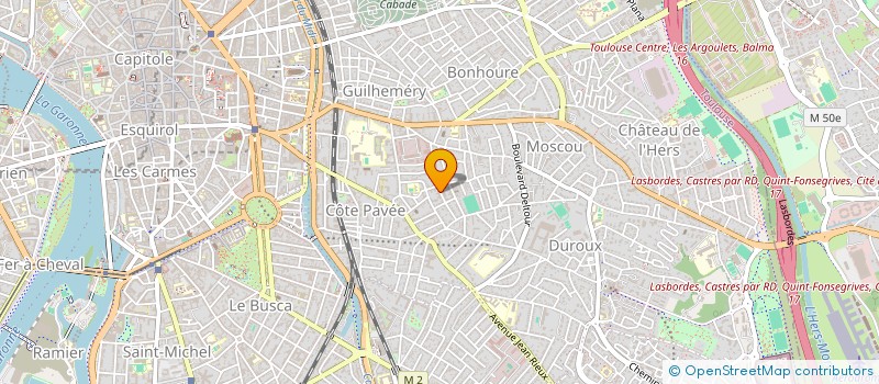 localisation de l'entreprise MONSIEUR THOMAS GIRARD à TOULOUSE