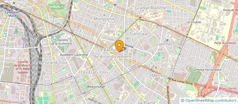 localisation de l'entreprise MONSIEUR THOMAS GIRAUD  LYON