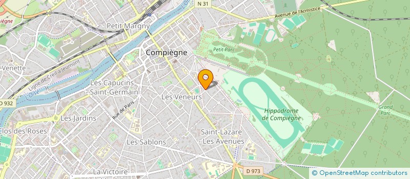 localisation de l'entreprise MONSIEUR THOMAS GIZOLME à COMPIEGNE