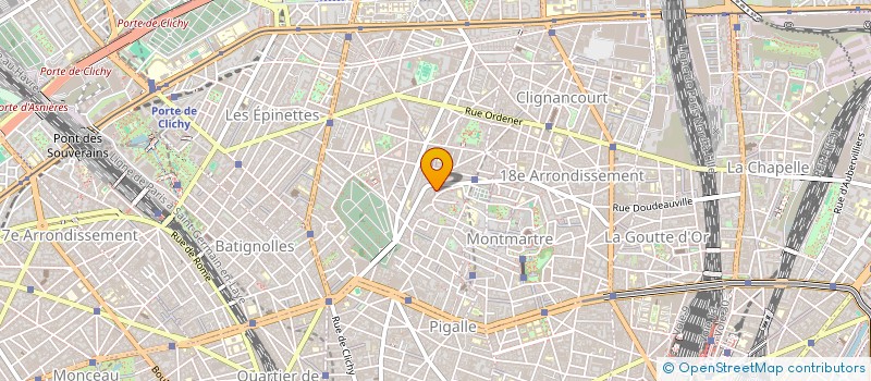 localisation de l'entreprise MONSIEUR THOMAS GLAVANY  PARIS