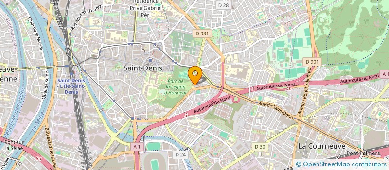 localisation de l'entreprise MONSIEUR THOMAS GNEHI KOUE  PARIS